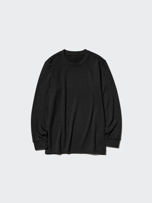 超極暖ヒートテッククルーネックT