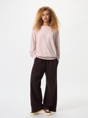 ソフトニットフリースクルーネックT