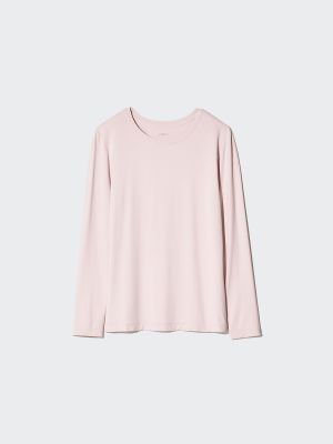 エアリズムUVカットクルーネックT/シルクブレンド