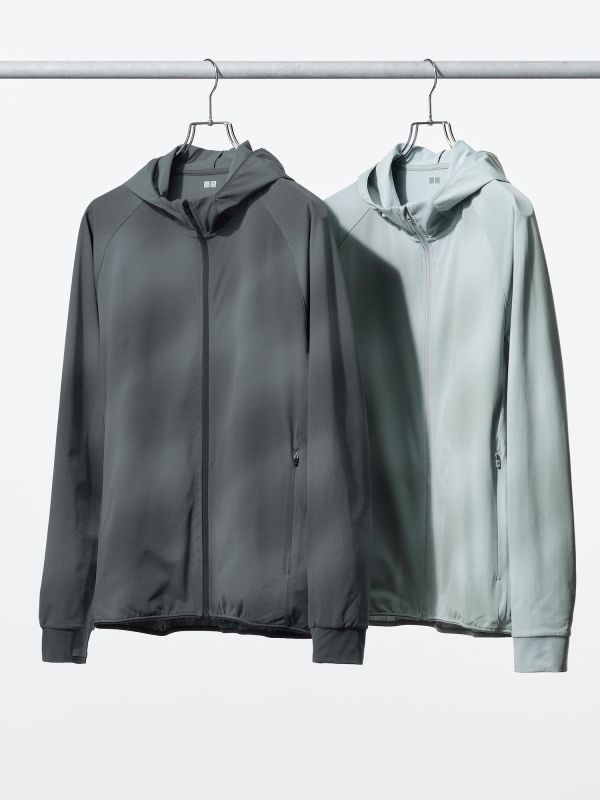 ドライEXUVカットフルジップパーカ/ガラ