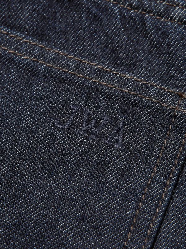 ストレートジーンズ/セルビッジ/丈長め