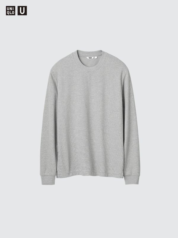 エアリズムコットンボーダーTシャツ