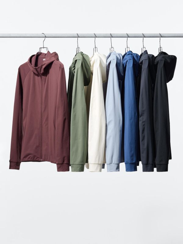 ドライEXUVカットフルジップパーカ